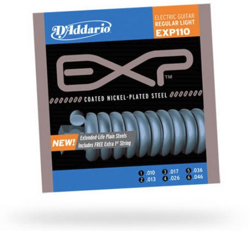 Daddario EXL 110-3D 3 set pack plus Free set of EXP Electric Strings 10-46